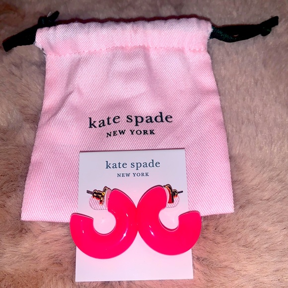 Kate spade hoop earrings ✨